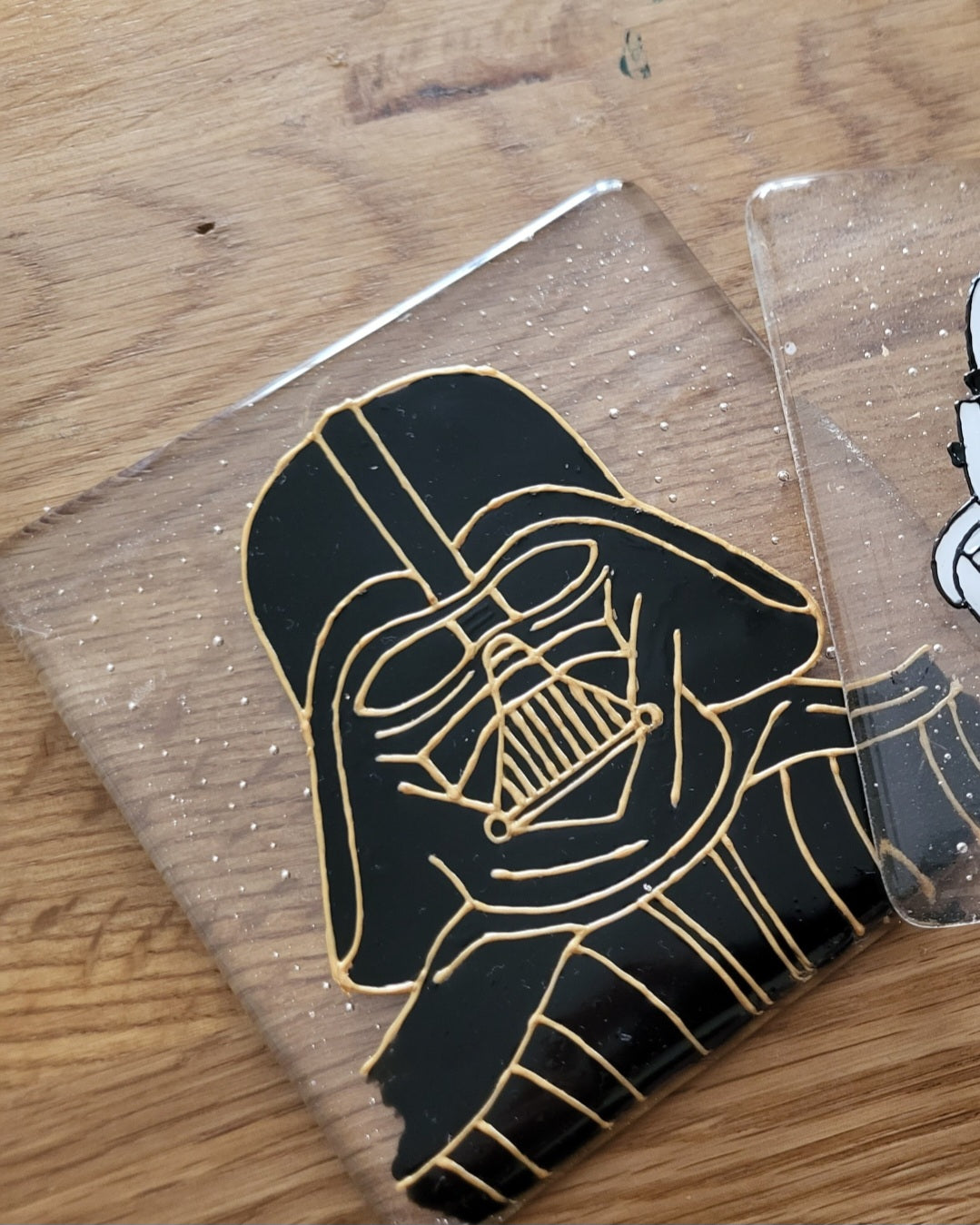 Black Star Wars Storm Trooper Coaster