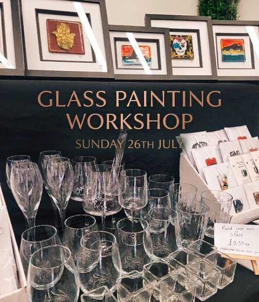 Glass Painting Workshop @ The Bottleworks, Ouseburn - Sunday 26th July 2026 (Copy)