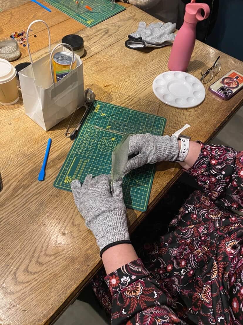 Sand Infused Fused Glass Workshop  @ For The Love Of The North - Thurs 7th May 2026, 18:00 - 20:00